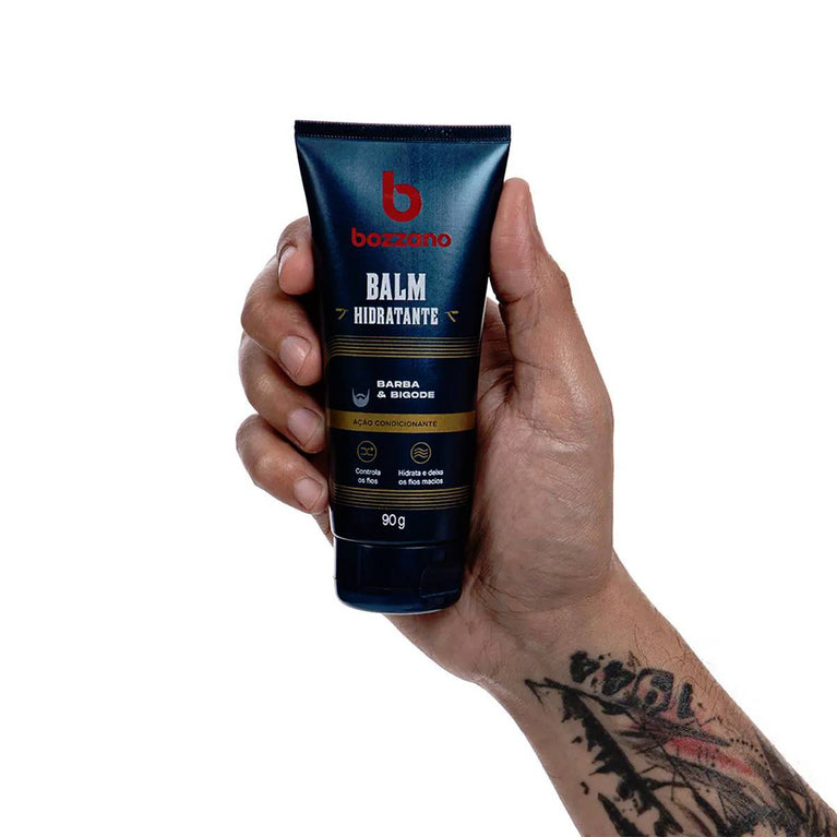 Bálsamo Barba e Bigode Bozzano Hidratante com 90g