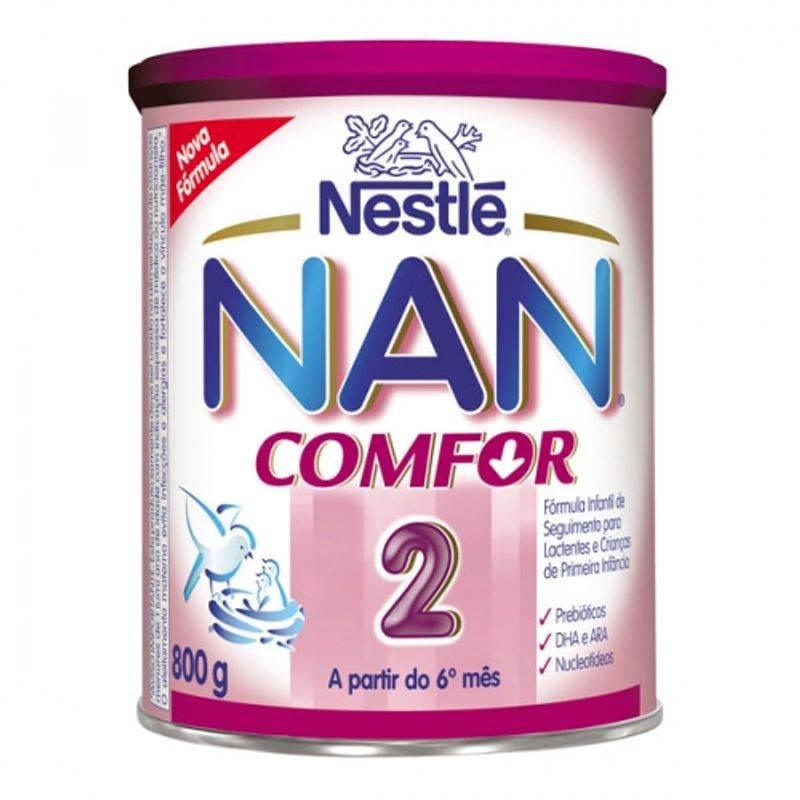 Leite Nan 2 Comfor 800G - Drogaria Poupa Centro