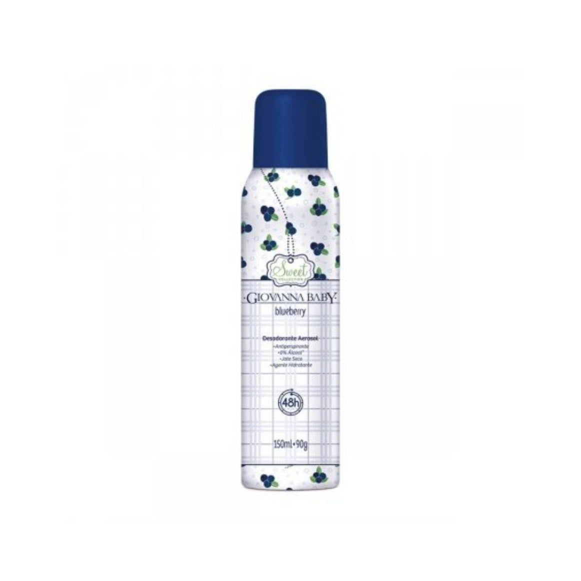 Desodorante Giovanna Baby Blueberry 150Ml - Drogaria Poupa Centro
