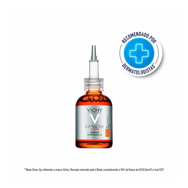 Sérum Facial Vitamina C Vichy Liftactiv Supreme Corretor de Sinais e Antioxidante 20ml