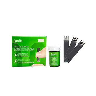 Tiras Para Medidor De Glicemia Glicocheck 50un HC489 Multi
