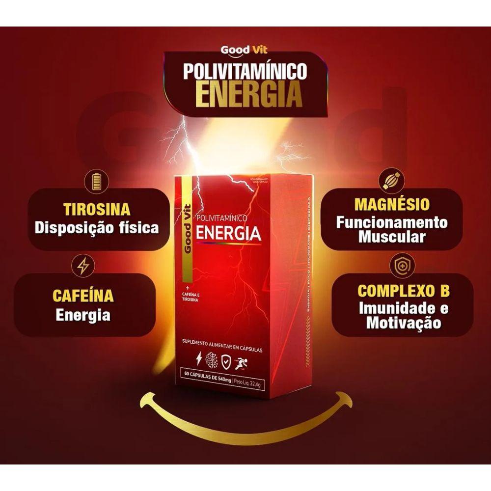 Suplemento Alimentar Good Vit Energia com 60cps