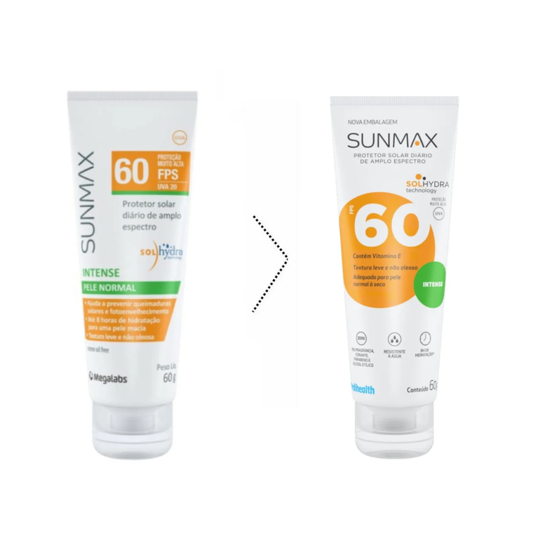 Protetor Solar Sunmax Intense Fps60 60g VALIDADE 10/2026