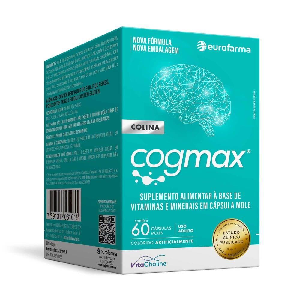 Cogmax 60 Cápsulas Eurofarma - Drogaria Poupa Centro