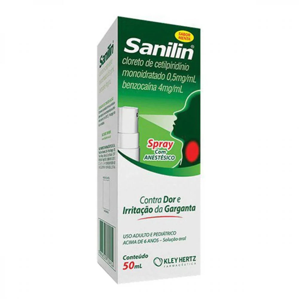 Sanilin Spray Sabor Menta - 50Ml