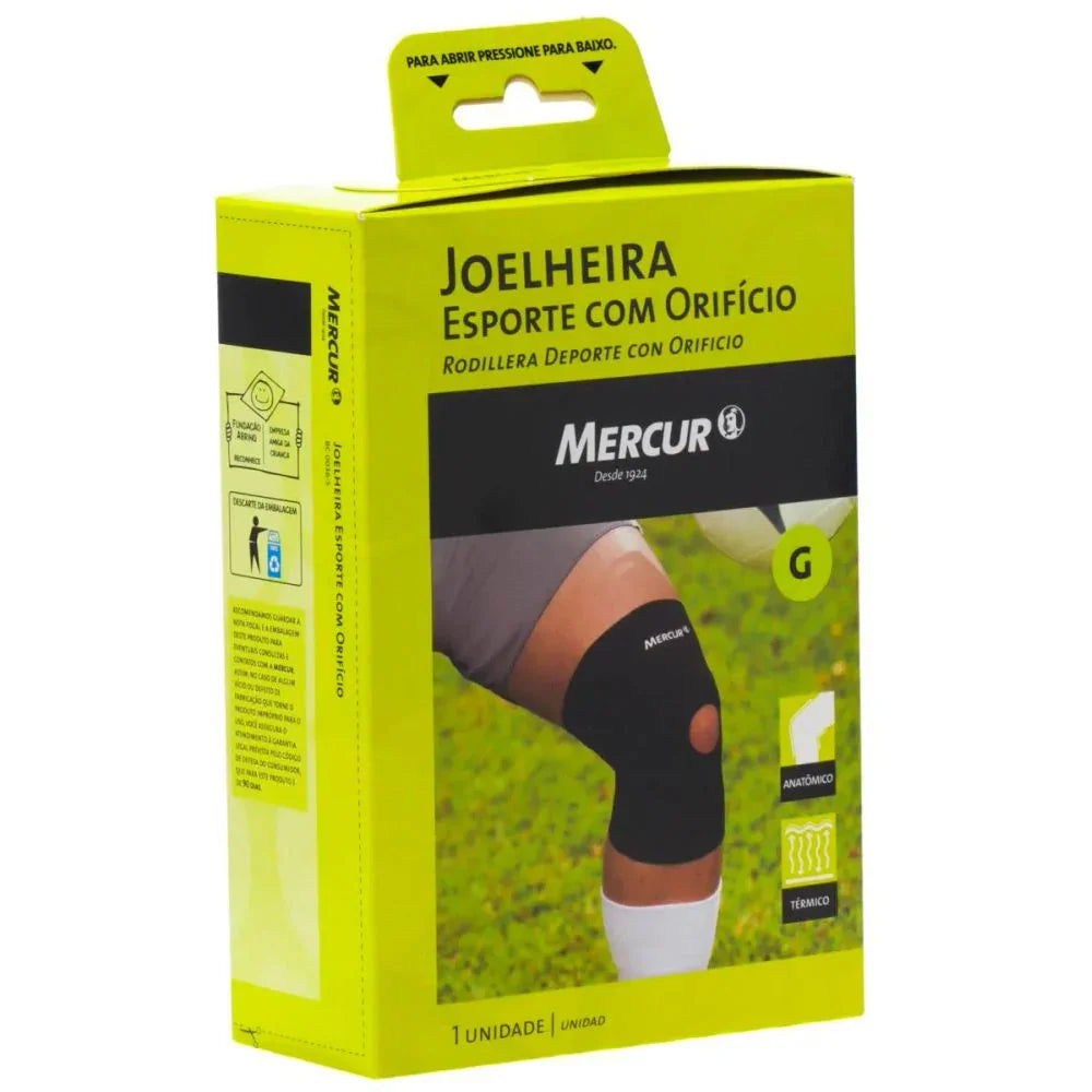 Mercur Joelheira Esporte Com Orificio G