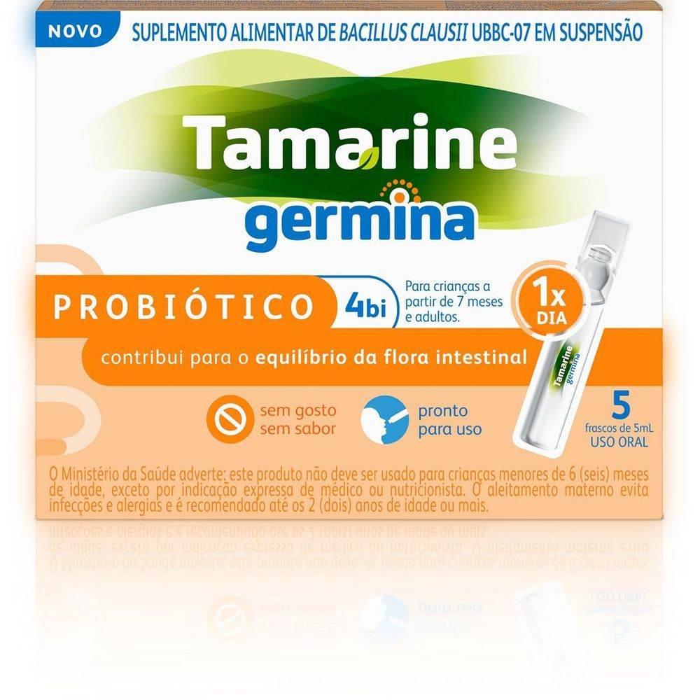 Tamarine Germina 4Bi - 5 Frascos com 5Ml - Drogaria Poupa Centro