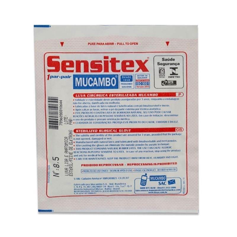 Luva Sensitex Par N8.5 - Drogaria Poupa Centro
