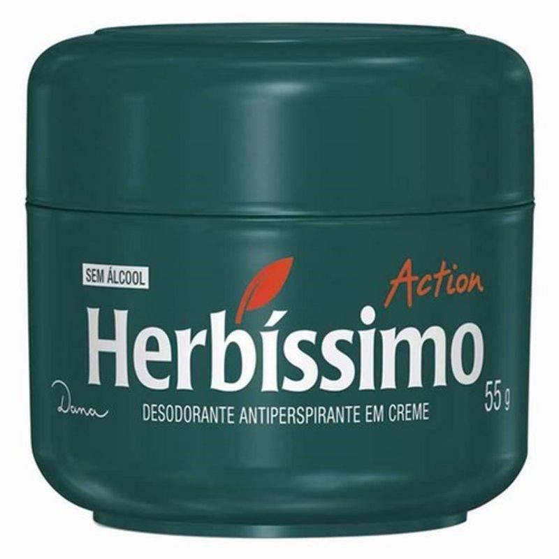 Desodorante Herbissimo Action Creme 55G - Drogaria Poupa Centro