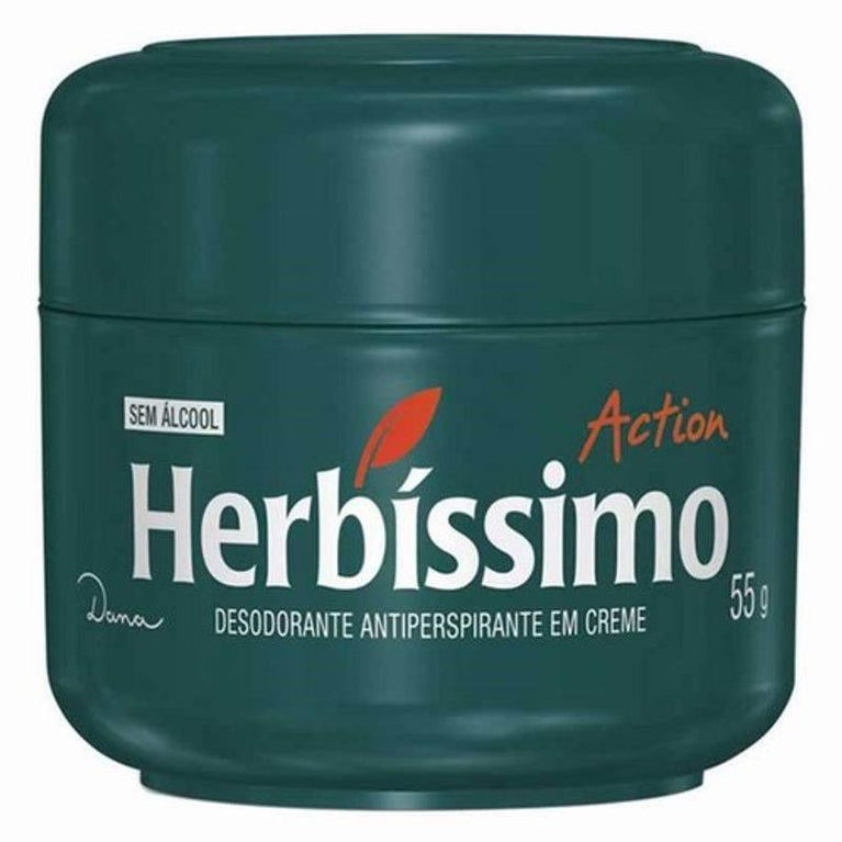 Desodorante Herbissimo Action Creme 55G - Drogaria Poupa Centro