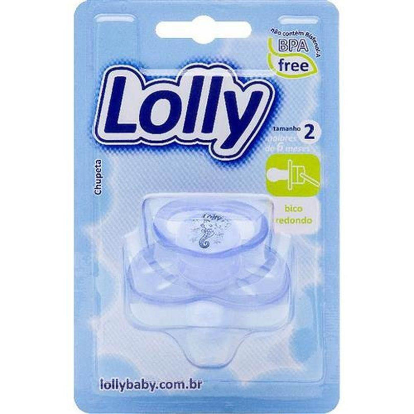 Chupeta Lolly Oceano Silicone R-T2 Azul - Drogaria Poupa Centro