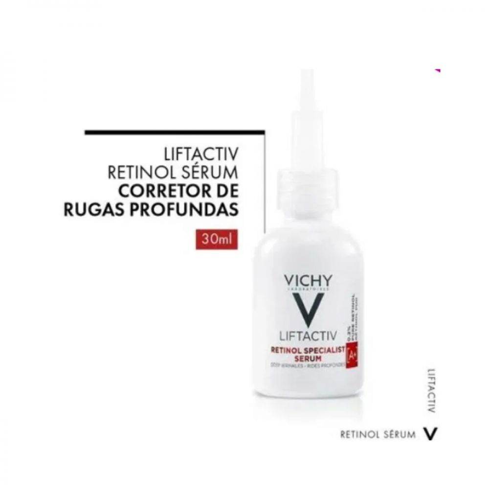 Sérum Vichy Liftactiv Retinol A+ 30ml - Drogaria Poupa Centro