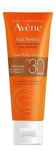 Protetor Solar Facial Avène Mat Perfect Fps30 Com Cor 40g - Drogaria Poupa Centro