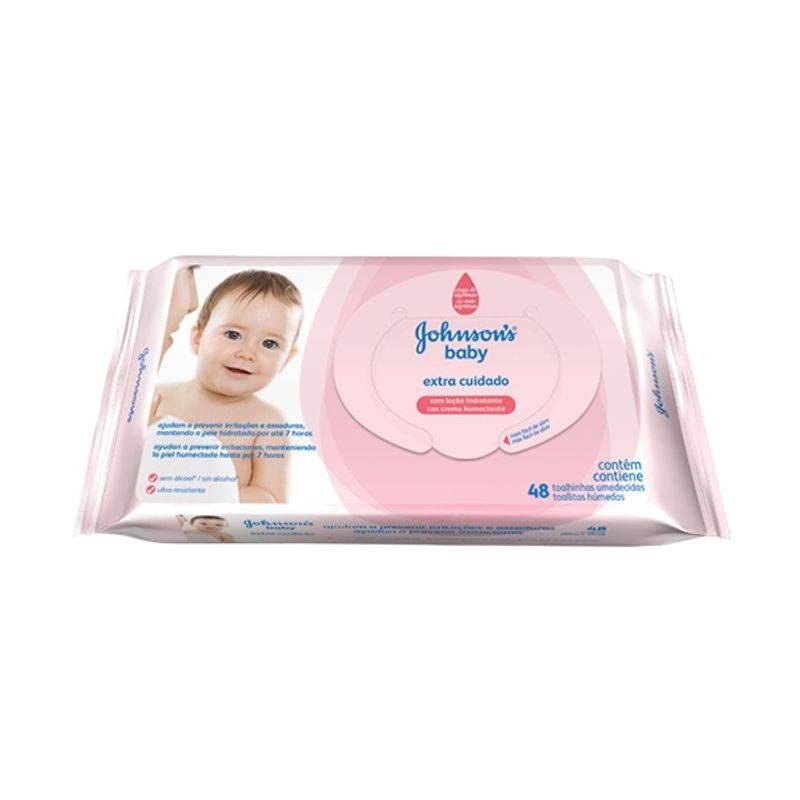 Lenco Umd J&J Baby Extra Cuida - Drogaria Poupa Centro