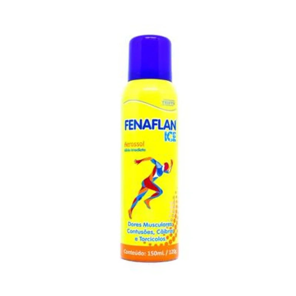 Fenaflan Ice Aerosol - 150Ml - Drogaria Poupa Centro