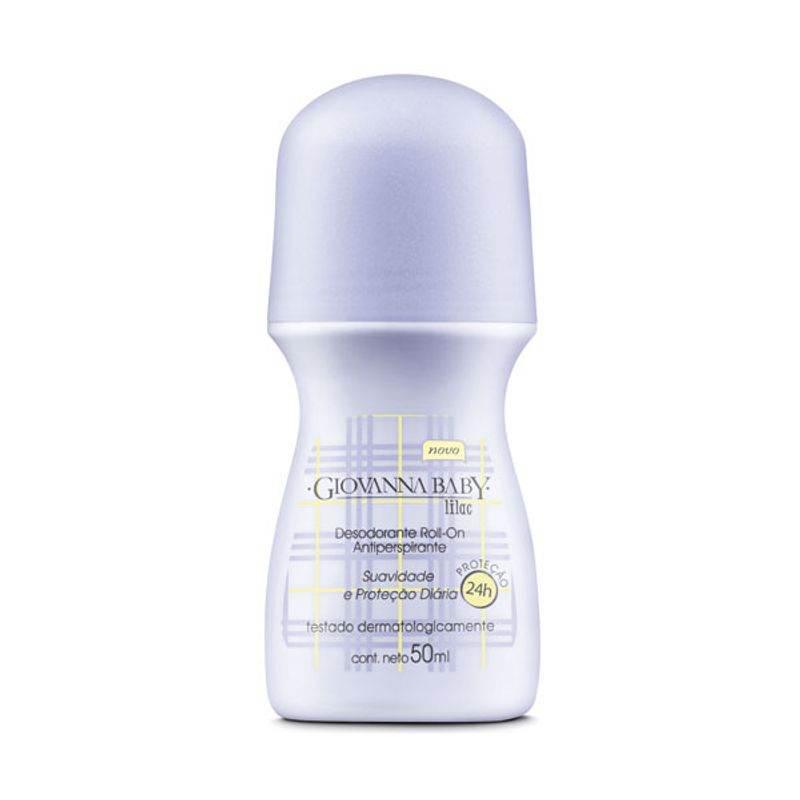 Desodorante Roll-on Giovanna Baby Lilas 50ml - Drogaria Poupa Centro