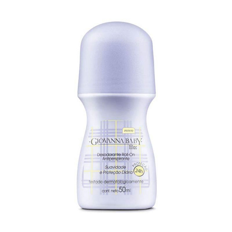 Desodorante Roll-on Giovanna Baby Lilas 50ml - Drogaria Poupa Centro