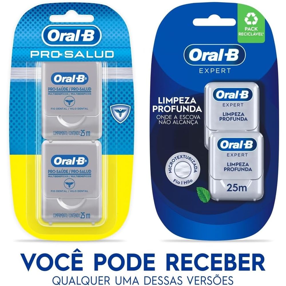 Fio Dental Oral B Pro S 25M 2Un