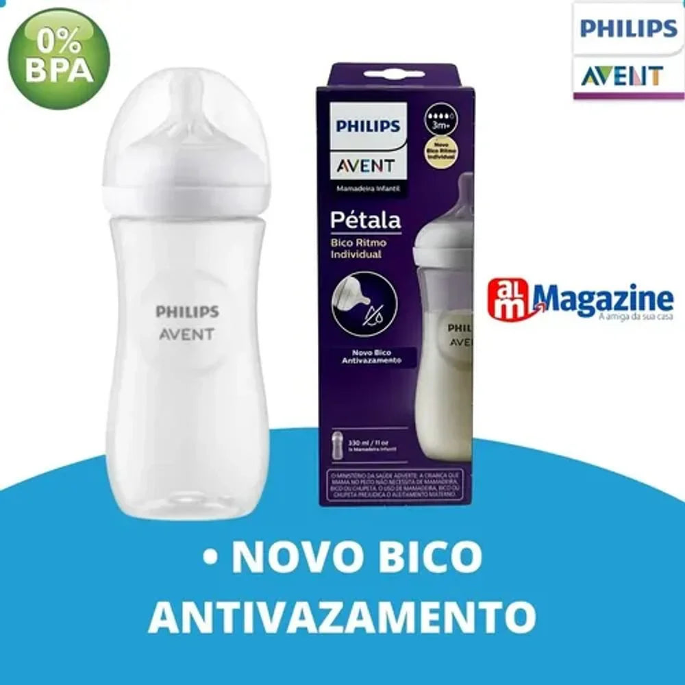 Mamadeira Avent 330Ml Petala 3.0