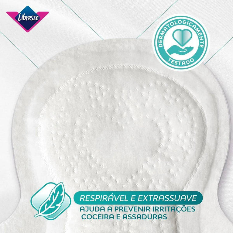 Absorvente Libresse Pure Sensitive Ultrafino Dia com Abas 28 unidades