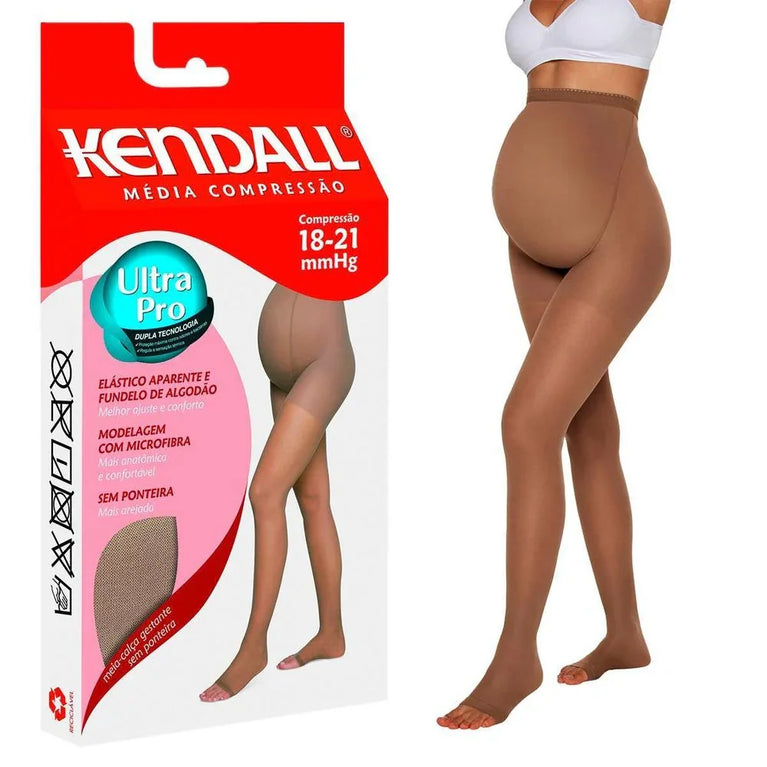 Kendal Meia Calça Sem Ponteira Mel G 18-21Mmhg