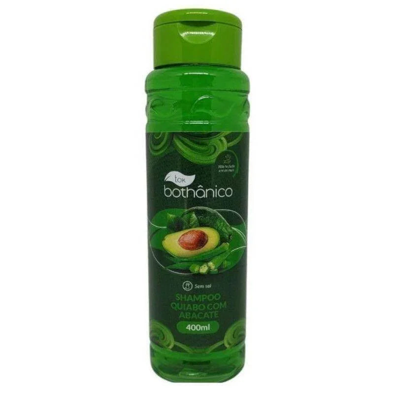 Shampoo Quiabo C/ Abacate 400Ml Tokbotanico - Drogaria Poupa Centro