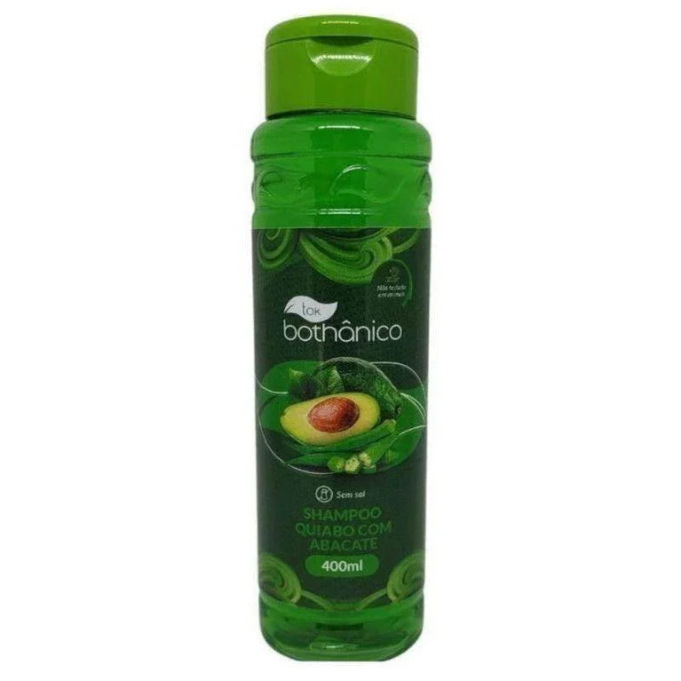 Shampoo Quiabo C/ Abacate 400Ml Tokbotanico - Drogaria Poupa Centro