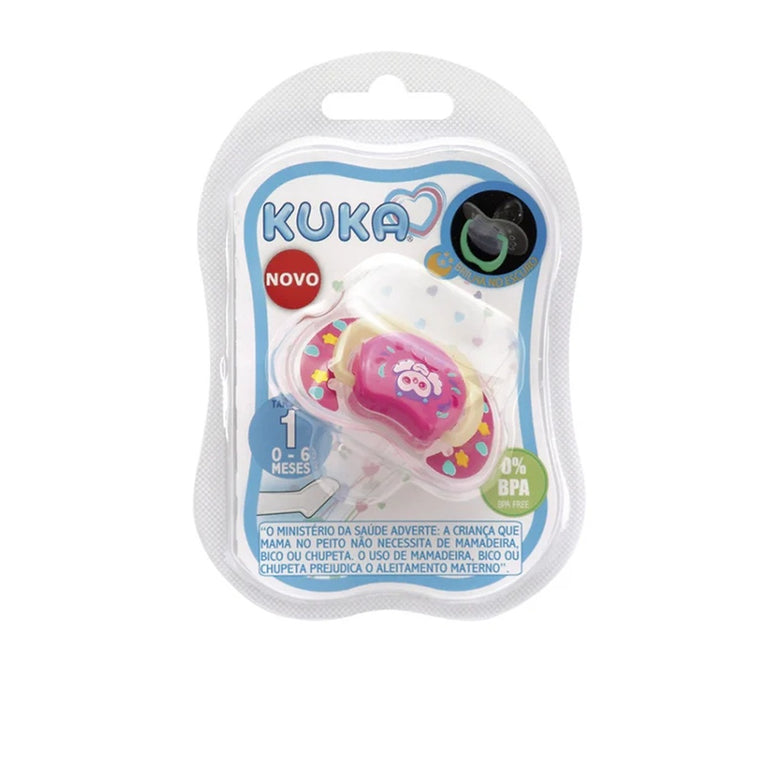 Chupeta Lumina Tamanho 1 Rosa Orto
