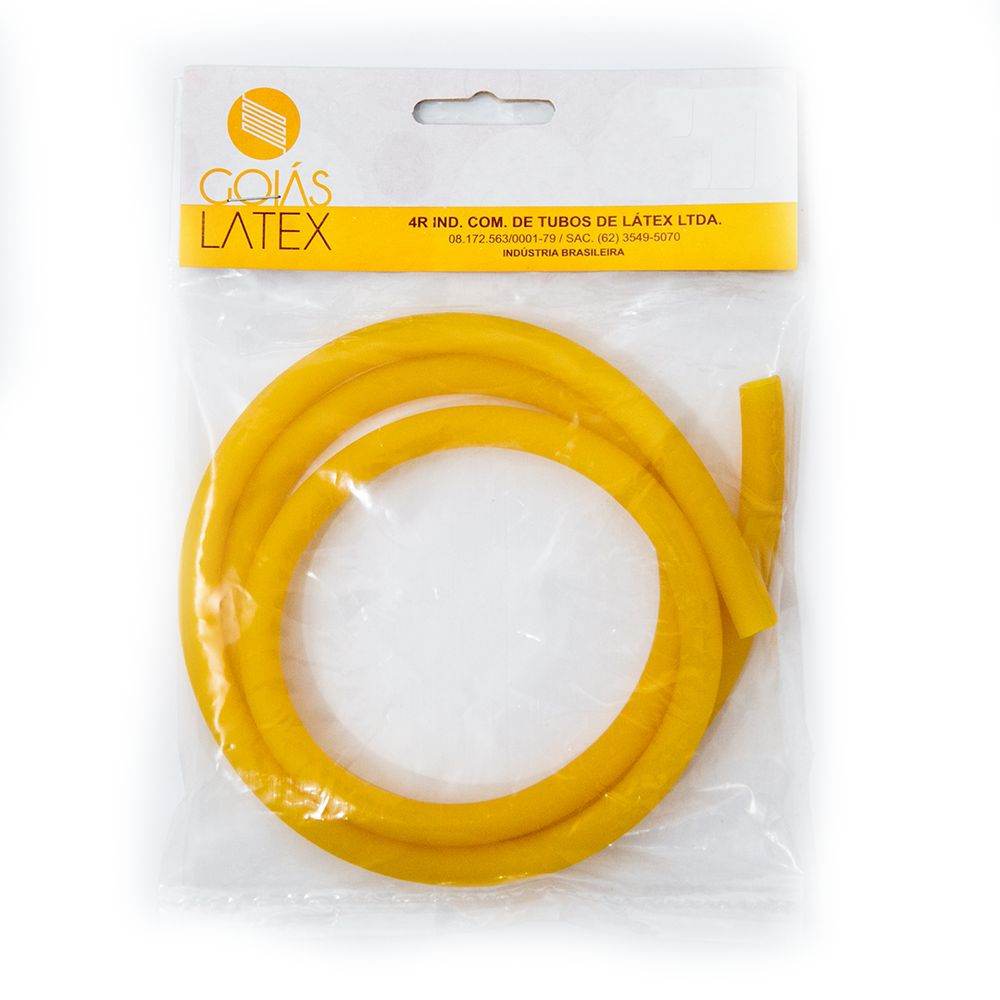 Tubo Latex Goias Lat N201 01Mt Trad Amar - Drogaria Poupa Centro