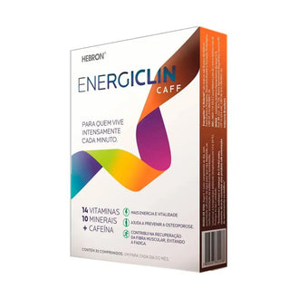 Polivitamínico Energiclin Caff 30 comprimidos