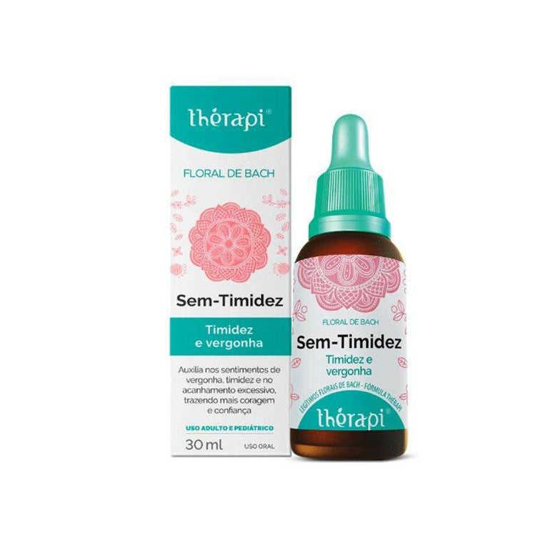 Floral De Bach Sem Timidez Thérapi 30ml - Drogaria Poupa Centro