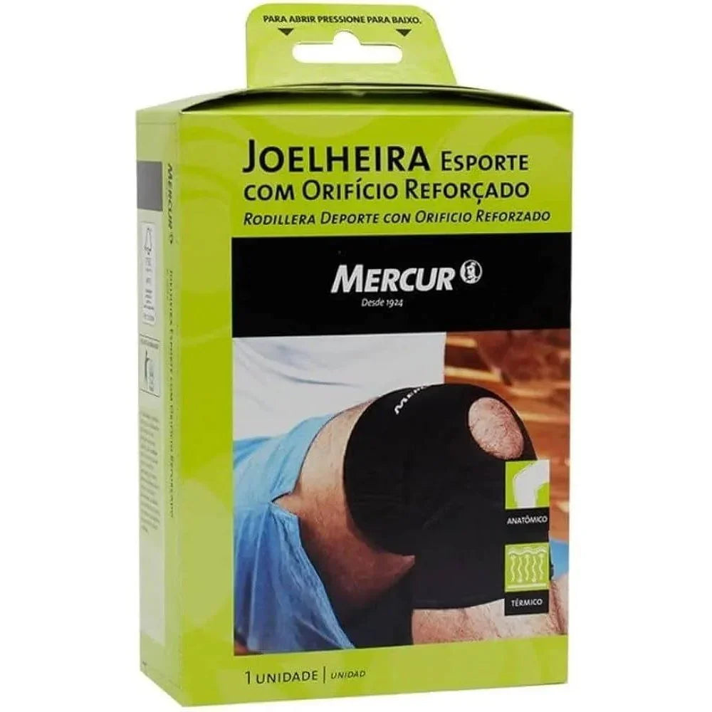 Mercur Joelheira Esporte Com Orificio M