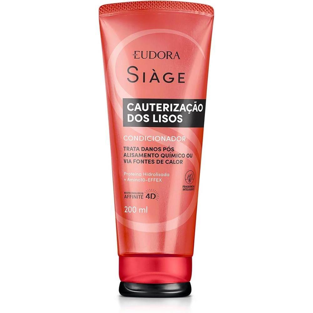 Eudora Siage Condicionador Cauterização dos Lisos 200Ml - Drogaria Poupa Centro