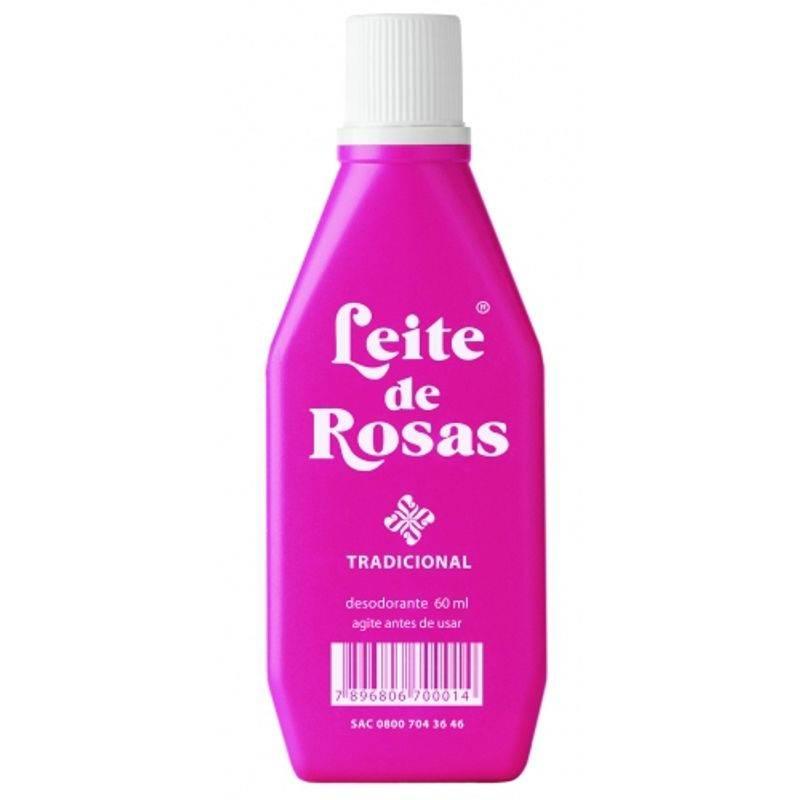 Leite de Rosas Tradicional 60ml - Drogaria Poupa Centro