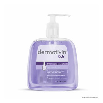 Sabonete Líquido Dermotivin Soft com 300ml
