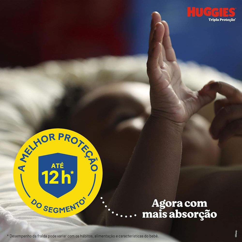 Huggies Fralda Tripla Proteção XG 32 Un