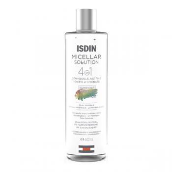 Agua Micelar Isdin Micellar Solution 4 Em 1 400Ml - Drogaria Poupa Centro