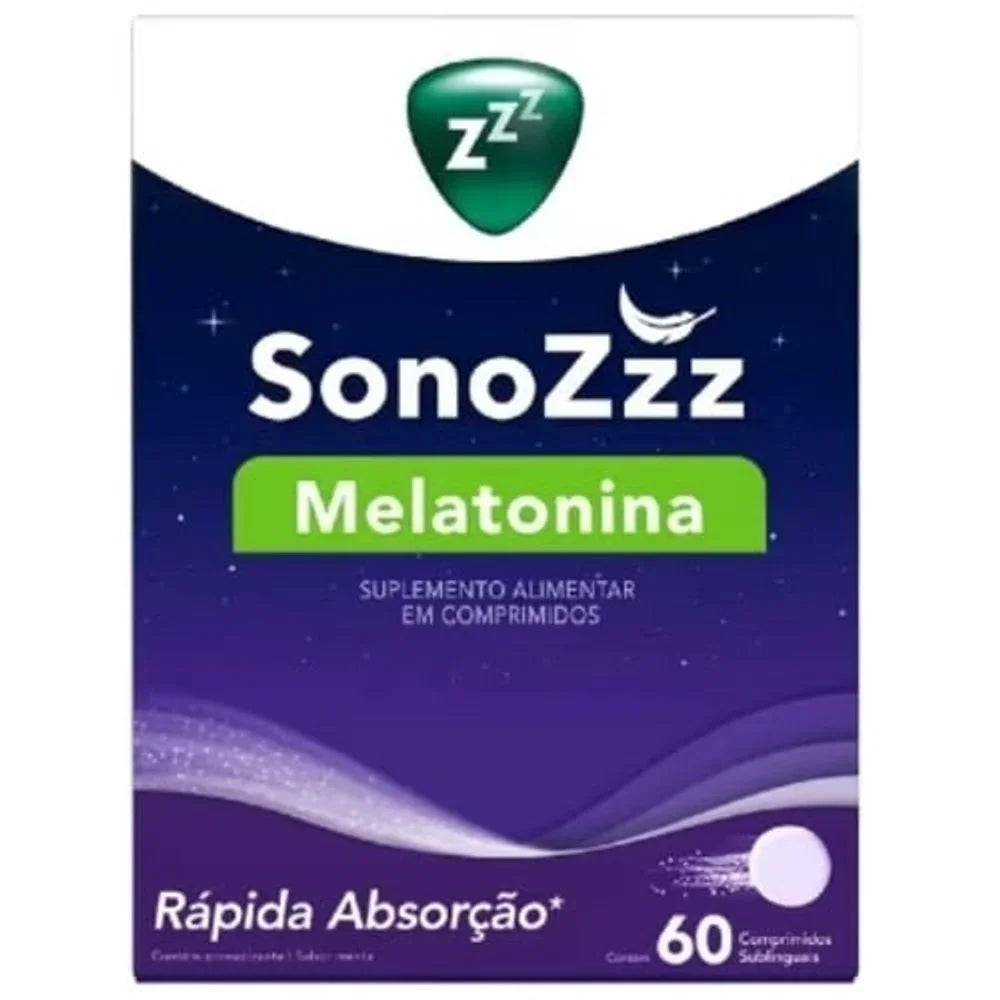 SonoZZZ Melatonina de Menta VICK - 60 Comprimidos Sublinguais