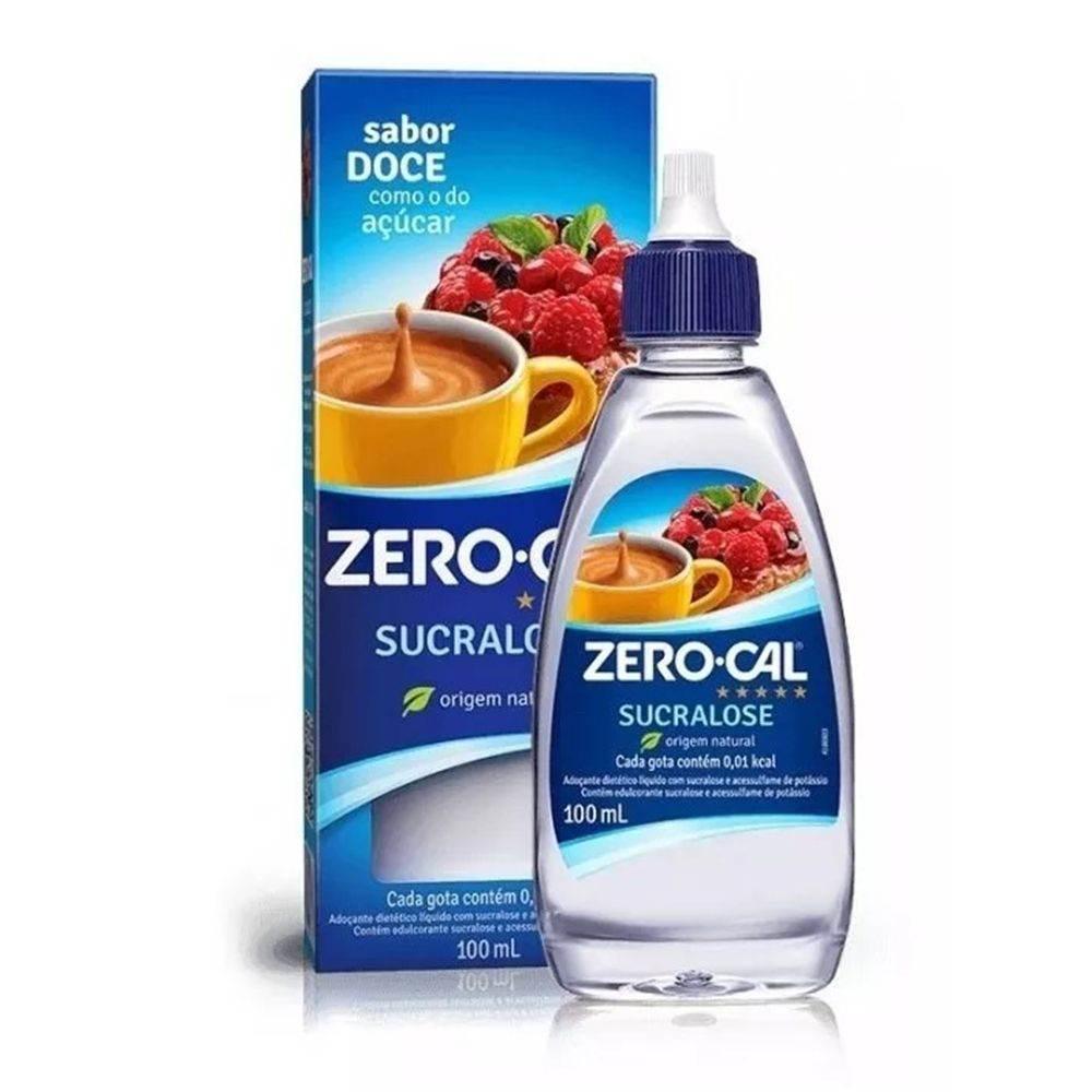 Adoçante Zero Cal Sucralose 100ml - Drogaria Poupa Centro