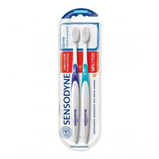 Escova Dental Sensodyne Gentle Ext. Macia L2P1 - Drogaria Poupa Centro