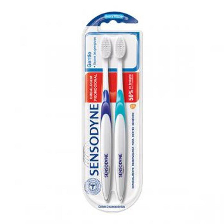 Escova Dental Sensodyne Gentle Ext. Macia L2P1 - Drogaria Poupa Centro