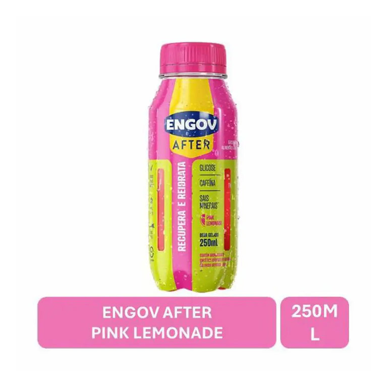 Bebida Isotônica Engov After Pink Lemonade 250ml