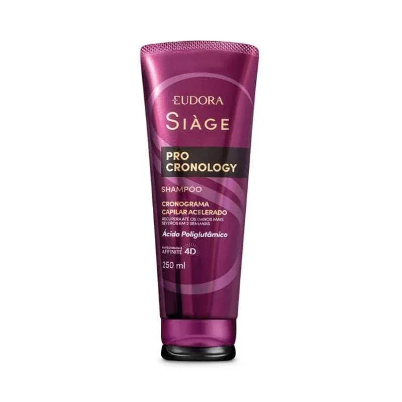 Shampoo Eudora Siage Pro Cronology 250Ml - Drogaria Poupa Centro