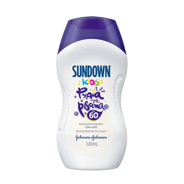 Protetor Solar Corporal Loção FPS 60 Sundown Kids 120ml