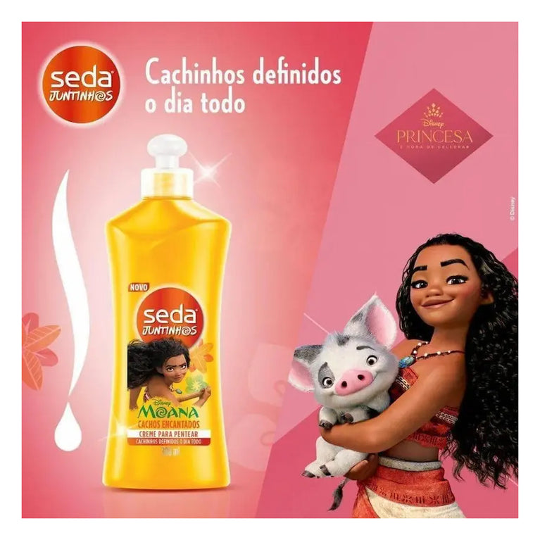 Creme para Pentear Seda Cachos Encantados Moana 300ml