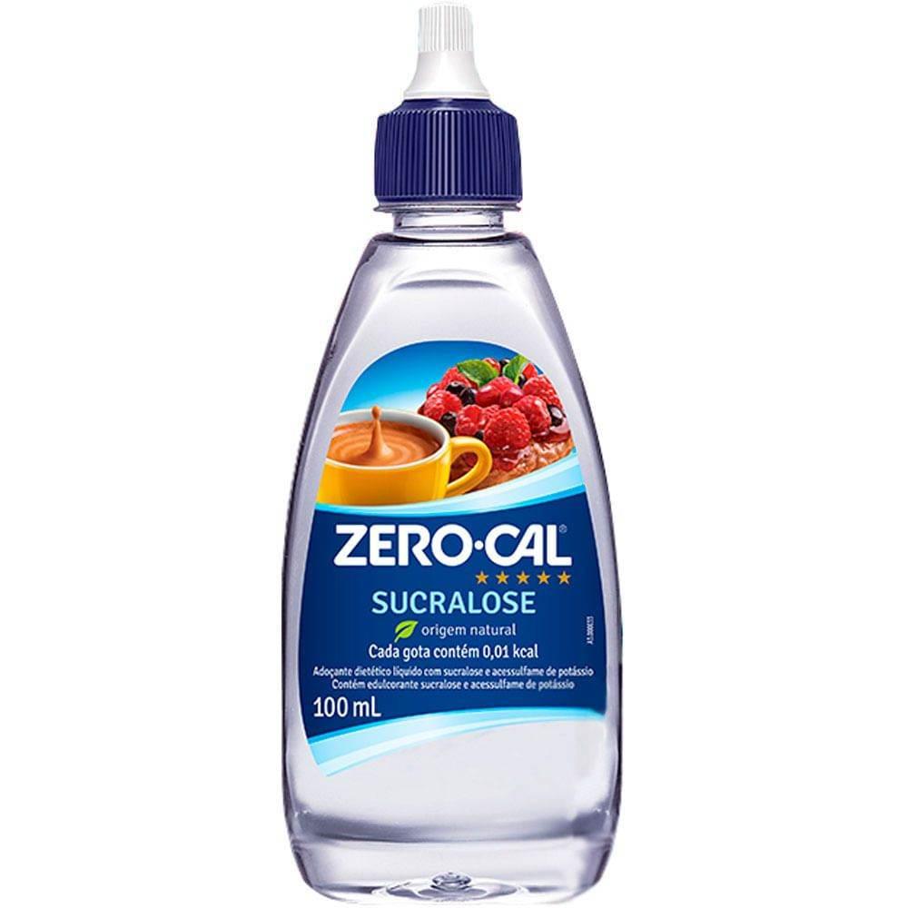 Adoçante Zero Cal Sucralose 100ml - Drogaria Poupa Centro