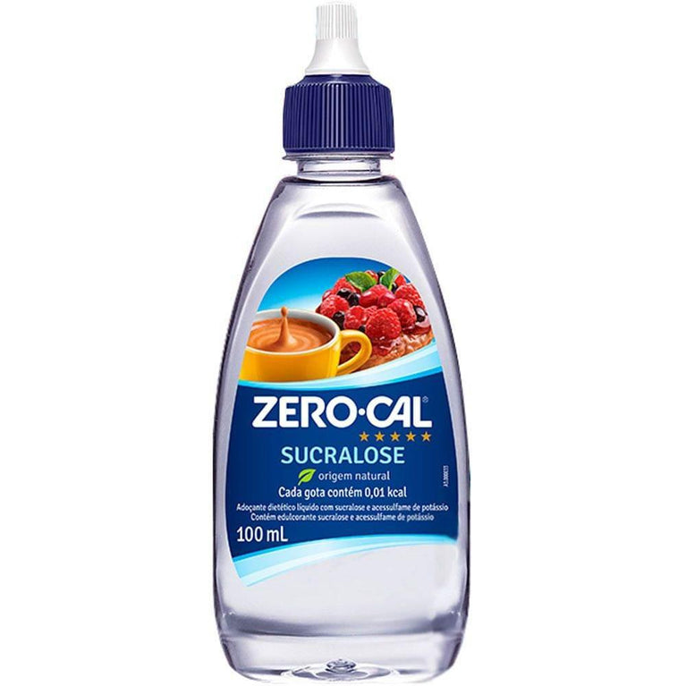 Adoçante Zero Cal Sucralose 100ml - Drogaria Poupa Centro