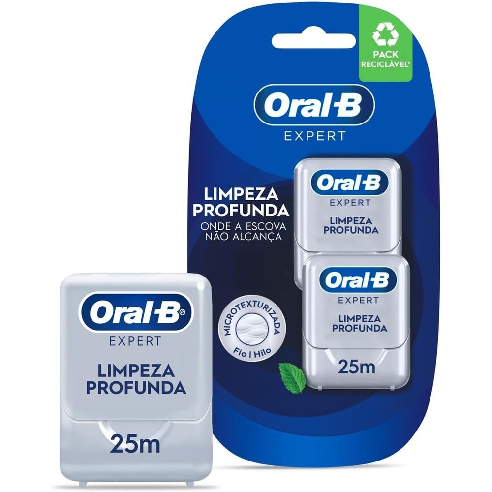 Fio Dental Oral B Pro S 25M 2Un