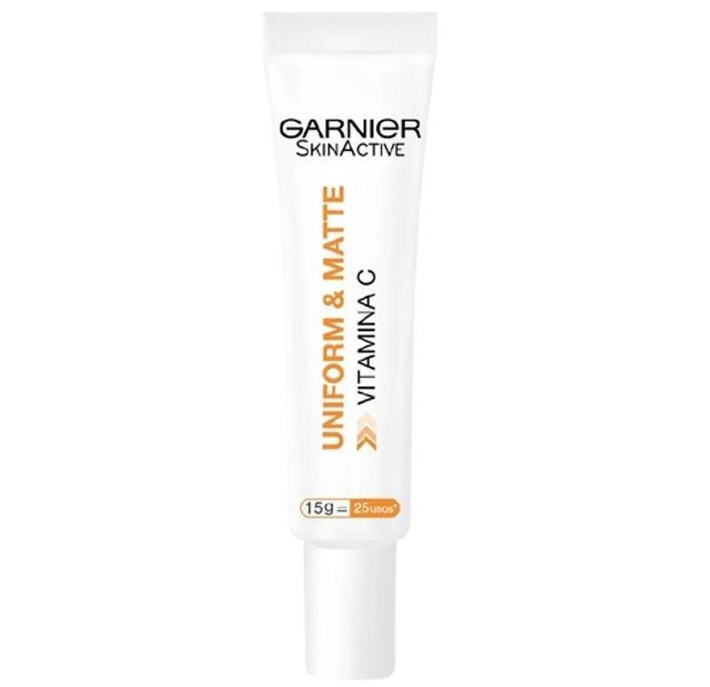 Hidratante Facial Garnier SkinActive Uniform & Matte Vitamina C FPS 30, 15g - Drogaria Poupa Centro