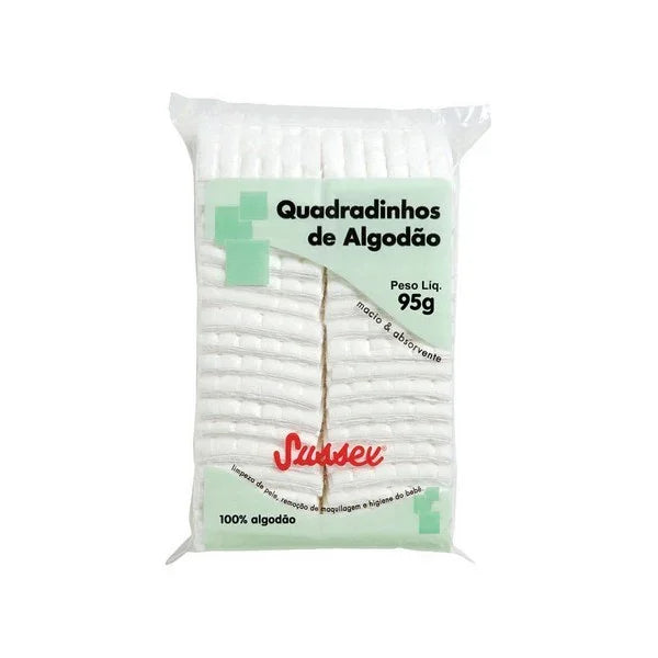 Algodao Sussex 95G Quadrado - Drogaria Poupa Centro
